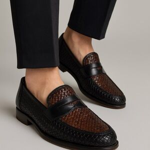 Vintage Bergamo Collezioni Italian Loafers 👞 size 11.5M